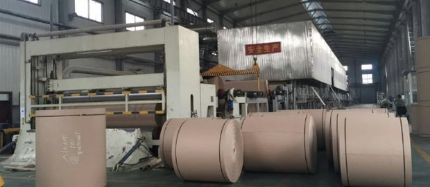 3300 Fluting Paper Jumbo Roll Making Machine